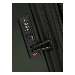 Walizka średnia poszerzana Samsonite Fyrm EXP - deep green