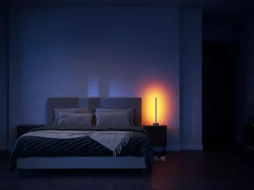 Lampa biurkowa Philips Hue White and Colour Ambiance Gradient Signe 929003479601 brązowy