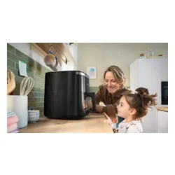 Air Fryer Frytkownica beztłuszczowa BOSCH Serie 6 MAF671B1 7.2l z 7 automatycznymi programami i okienkiem do podgląd potrawy