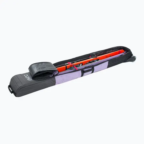 Pokrowiec na narty Evoc Ski Roller carbon grey/purple rose/black 195 cm