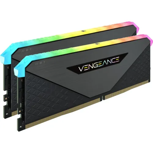 Pamięć RAM Corsair Vengeance RGB RT DDR4 32GB (2x16GB) 3200 CL16 Czarny
