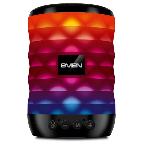 Głośnik Bluetooth Sven PS-55 5W Radio FM Czarny