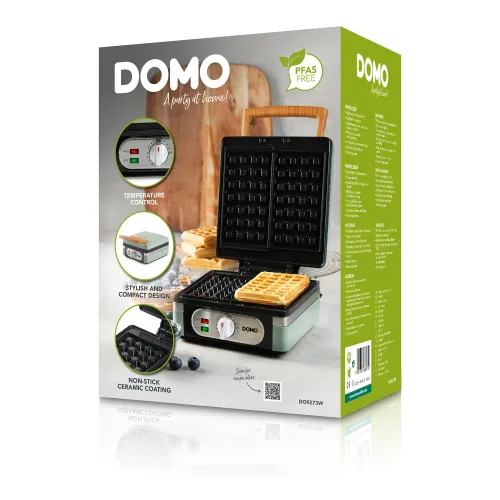 Gofrownica Domo DO9273W 1400W Regulacja temperatury