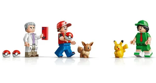 LEGO 72154 Pokémon Kultowy Pokéball z Trenerami