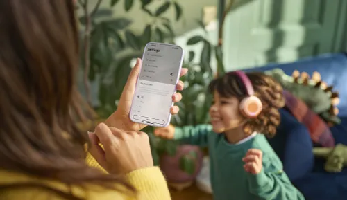 Słuchawki nauszne PHILIPS TAK4200MP Fioletowy