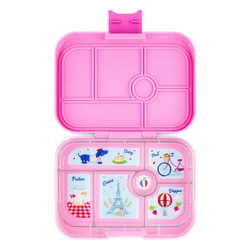 Lunchbox do szkoły Yumbox Original - Fifi pink / Paris tray