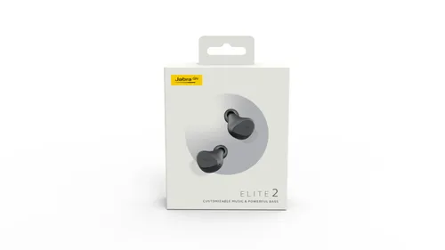 Słuchawki bezprzewodowe Jabra Elite 2 Dokanałowe Bluetooth 5.2 Ciemnoszary