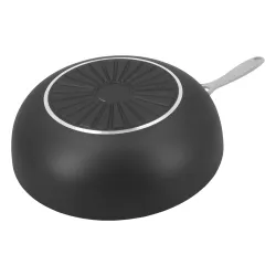 DEMEYERE Alu Industry 3 Duraslide 28 cm - patelnia / wok nieprzywierający