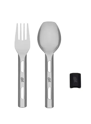 Termos obiadowy Esbit Classic Food Jug with Cutlery Set 0,75L - black