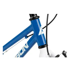 Rower dziecięcy KARBON Superlight 18 cali dla chłopca Niebieski