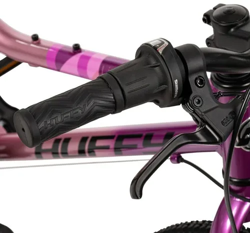 Rower dziecięcy HUFFY Literide Junior 20 cali dla dziewczynki Różowo-fioletowy