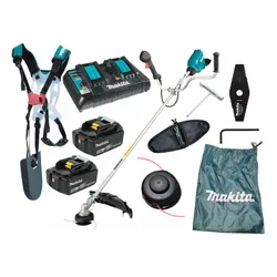 Makita akülü düzeltici 2x18v (DUR369APT2), 2 akülü, şarj cihazı