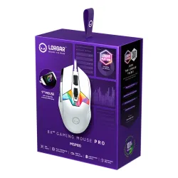 Myszka gamingowa Lorgar MSP80 RGB Biały