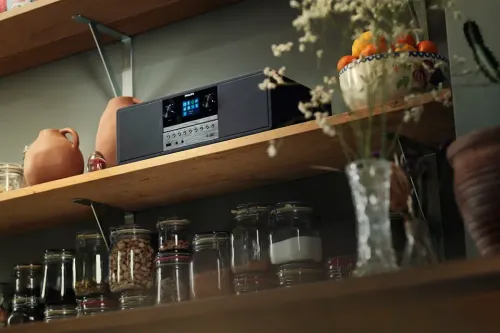 Wieża Philips TAM6805/10 50W Wi-Fi Bluetooth Radio FM, DAB+, Internetowe Czarny