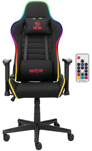 Fotel MAD DOG GCH800 RGB Czarny