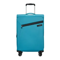 Средний расширяемый чемодан Samsonite Litebeam-ocean blue