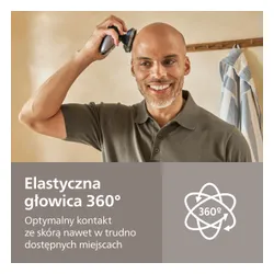Golarka do głowy PHILIPS Head Pro Seria 7000 HS7980/15 Na mokro i sucho