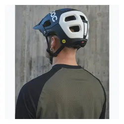 Kask rowerowy POC Tectal Race MIPS uranium black/hydrogen white matt
