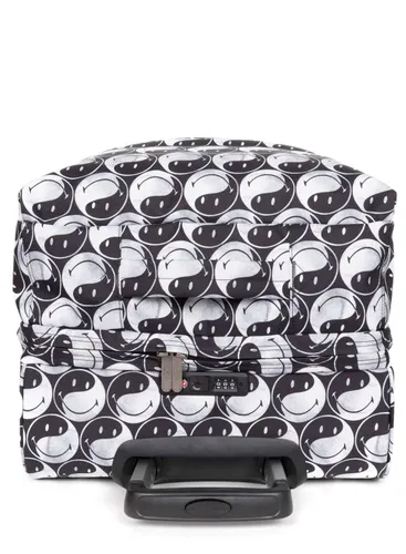 Дорожная сумка на колесиках Eastpak Transit'R M-smiley YY black