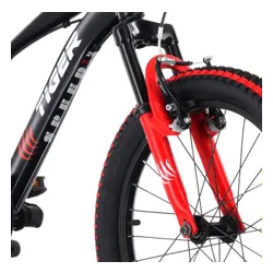 Rower dziecięcy SUN BABY Tiger Bike 20 cali dla chłopca Czarno-czerwony