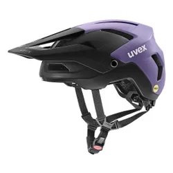 Kask rowerowy UVEX Renegade Fioletowo-czarny MTB (rozmiar 57-61) MIPS
