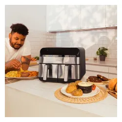 Air Fryer Frytownica CECOTEC Cecotec Cecofry Advance 9000 Inox 9l 8 automatycznych programów