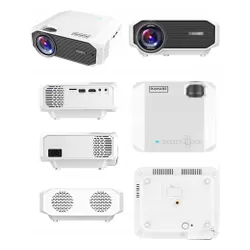 Projektor ZENWIRE Mini E450S (1280 x 720), 250 ANSI lumen, Wi-Fi, Bluetooth
