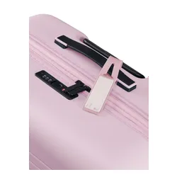 American Tourister'ın Büyük Genişletilmiş bavulu Novastream-soft pink