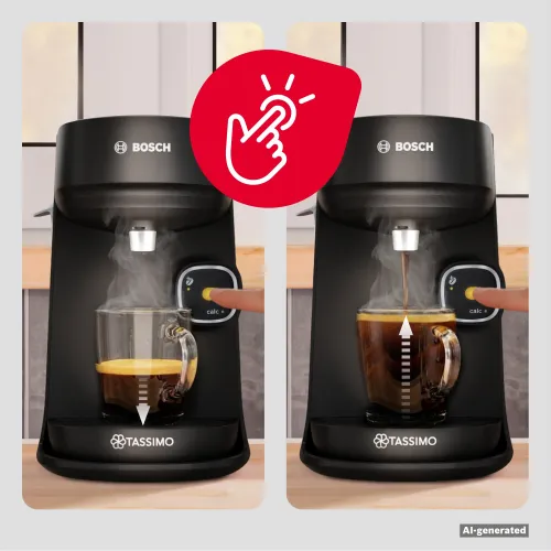 Ekspres BOSCH Tassimo Harmony Plus TAS172B Czarny