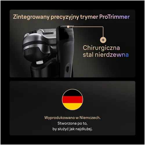 Golarka BRAUN Seria 9 9675CC PRO+ Na mokro i sucho