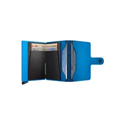 Portfel kieszonkowy RFID Secrid Miniwallet Yard Powder - ultra blue
