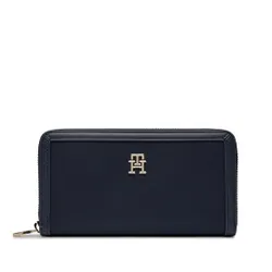 Tommy Hilfiger Th Essential S большой женский кошелек Za AW0AW15749 Space Blue DW6