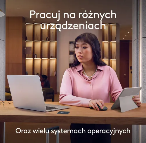 Myszka Logitech Mobi Fold Grafitowy