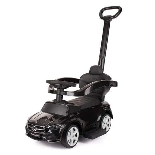 Jeździk Mercedes 4w1 chodzik, pchacz c-class 63 amg, jeździdełko dla dzieci, autko