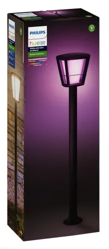 Zewnętrzna latarnia Philips Econic Hue Outdoor Post Light 17442/30/P7