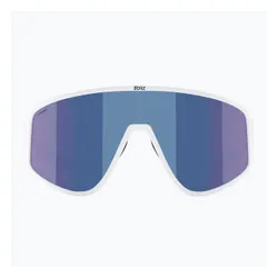 Okulary przeciwsłoneczne Bliz A004 matte white/grey blue mirror