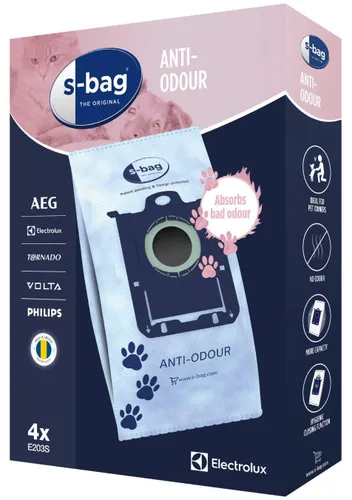 Worek do odkurzacza Electrolux E203S s-bag Antiodour 4szt.