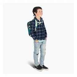 Plecak dziecięcy Osprey Daylite Jr - space travel print / antique blue