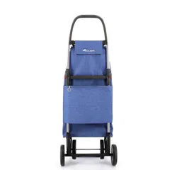 Cărucior pliabil cu 4 roți Rolser I-Max Tweed - albastru