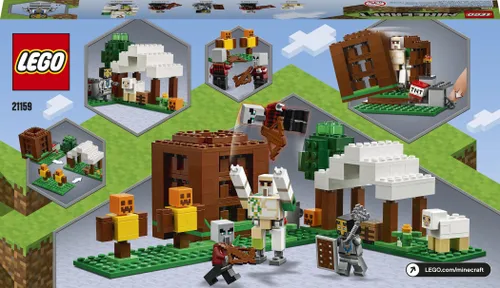 Конструктор Lego Minecraft убежище разбойников (21159)