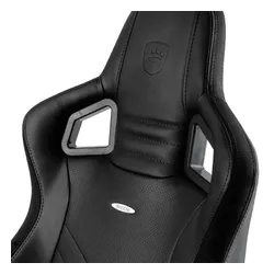 Fotel Noblechairs EPIC Black Gamingowy do 120kg Skóra ECO Czarny