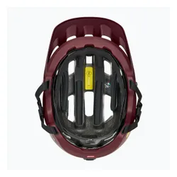 Kask rowerowy MTB POC Tectal Race MIPS garnet red/hydrogen white matt