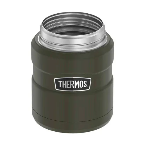 Termos na jedzenie Thermos Stainless King Food Flask 0,47 l - army green