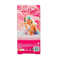 Mattel Lalka filmowa Barbie Margot Robbie jako Barbie w różowej sukience