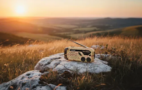 Radioodbiornik Blaupunkt ER10DC SURVIVAL Beżowy