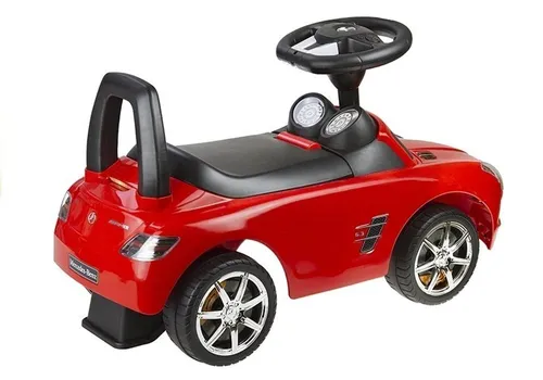 Jeździk Pchacz Samochód Dla Dziecka Mercedes-Benz Sls Amg Oparcie Schowek