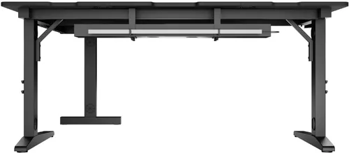 Biurko gamingowe narożne GENESIS Holm Modular 160 Czarny