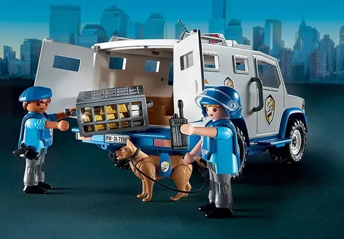 Playmobil Zestaw z figurkami Action Heroes 71597 Transporter pieniędzy