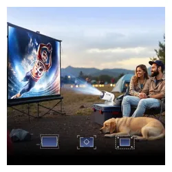 Projektor ZENWIRE K400 HD (1024 x 600), 260 ANSI lumen, WiFi, Bluetooth