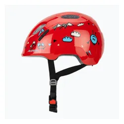 Kask rowerowy dziecięcy Alpina Ximo 2 Jr red smile gloss